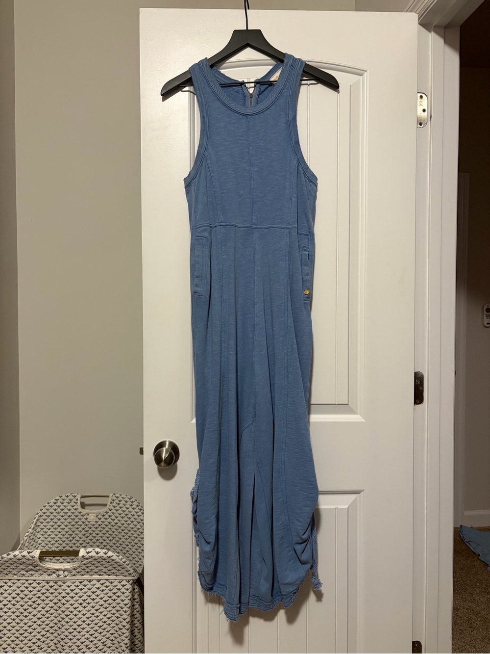 Simply Southern Dusty Blue Jumpsuit